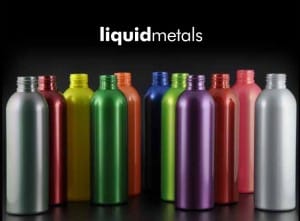Liquidmetal™ color line includes brass chrome copper black onyx graphite and gun metal blue